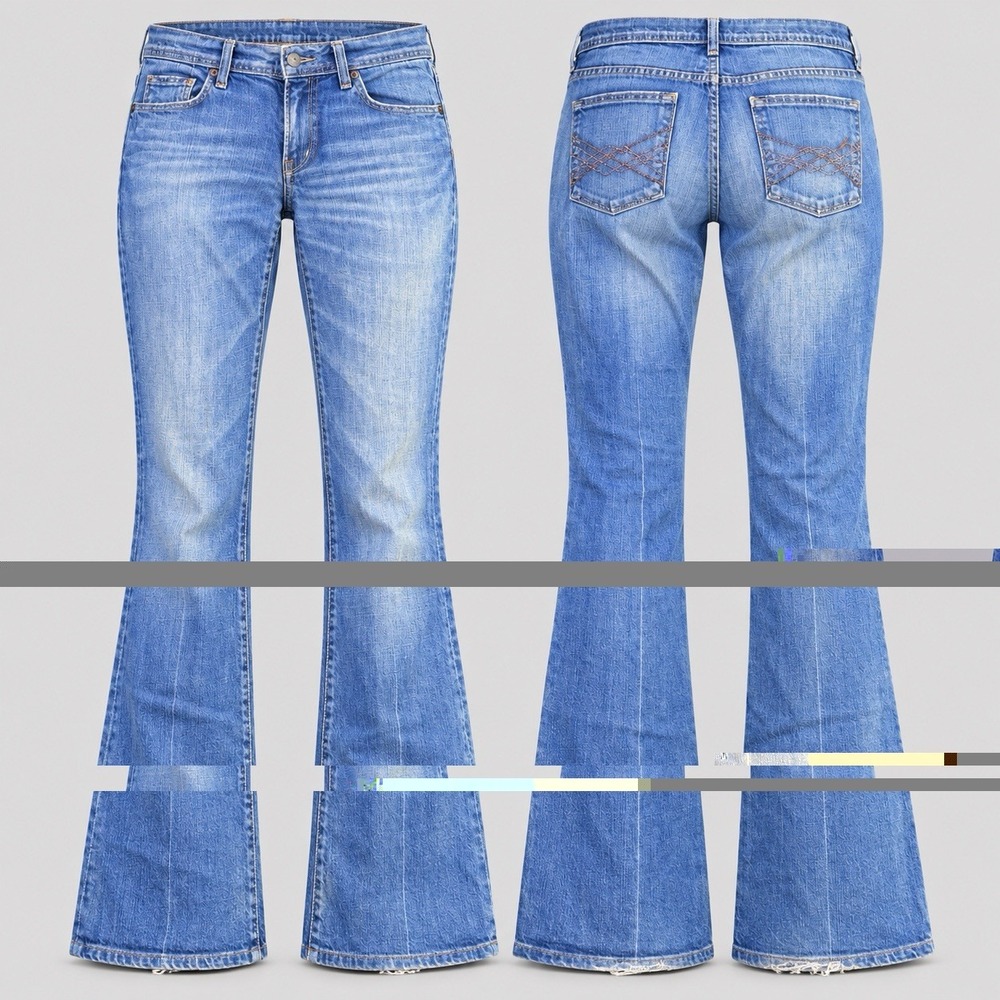 Citizens of Humanity jeans Women 31/31 Low Waist/Rise Flare Leg Naomi 065 pink